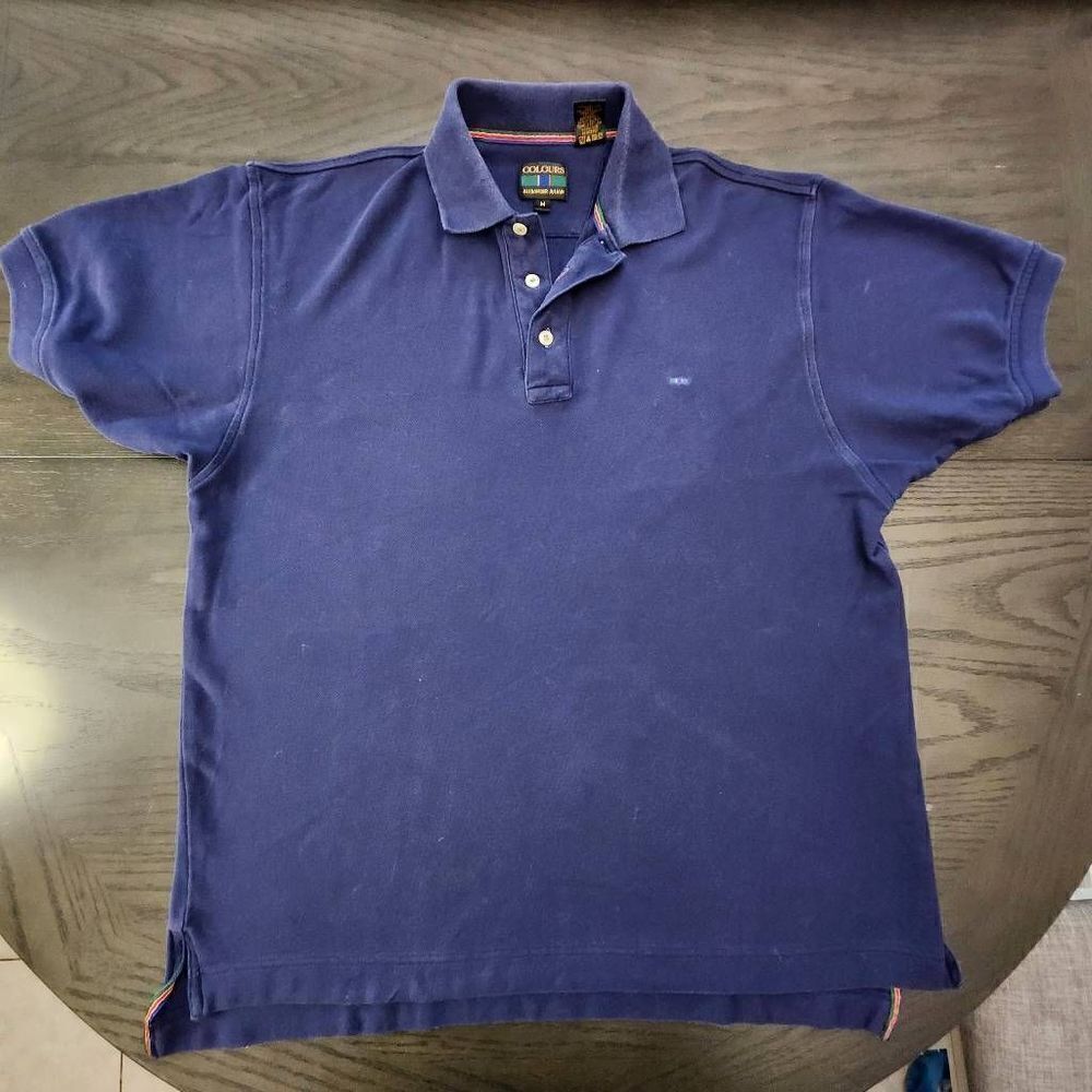 Alexander Julian Colours Vintage Polo shirt Size M